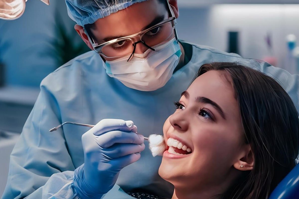 Advanced dental service setup